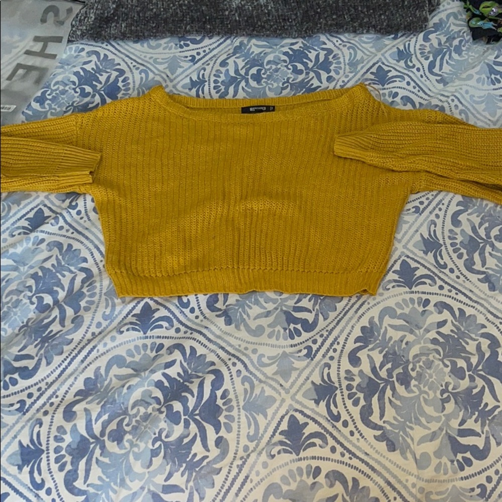 Mustard Sweater From Misguided✨💕